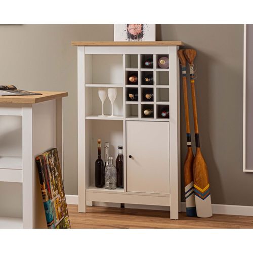 4010340534604 - Weinschrank mit kratzfester Arbeitsplatte -versch Ausführungen -Julina in weiß 4010340534604 - Weinschrank mit kratzfester Arbeitsplatte -versch Ausführungen -Julina in weiß