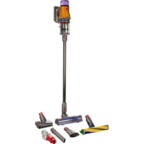 5025155088180 - dyson V12 Detect Slim Absolute Nickel Satin 448884-01 Akku-Handstaubsauger 252 V 230 V 545 W motorbetriebene Saugbürste