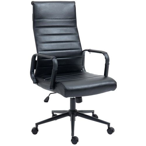 4251756463335 - Drehstuhl Kolumbus Echtleder I Chefsessel Mit Stufenloser Sitzhöhenverstellung I Bürosessel Mit Leichtlaufrollen