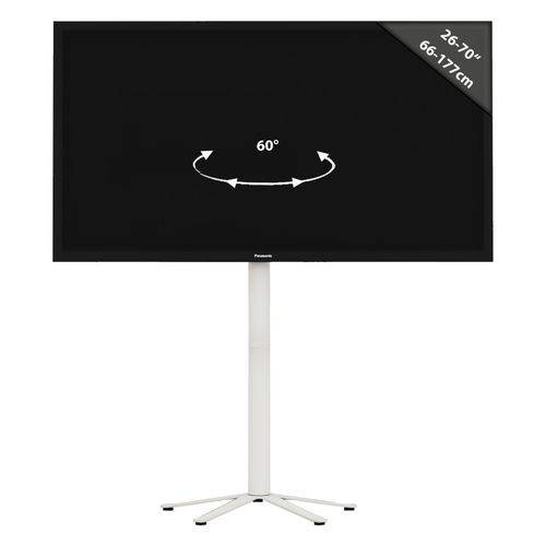 4051814400735 - TV Standfuß mit Zwischenboden Ständer Rack Fernseh Maße ca H 100 x B 61 x T 61 cm - Xila 4051814400735 - TV Standfuß mit Zwischenboden Ständer Rack Fernseh Maße ca H 100 x B 61 x T 61 cm - Xila