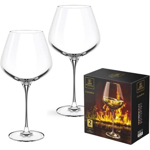 8682455438229 - Weingläser 2er-Set – 470 ml – Weißweingläser & Rotweingläser – Kristallgläser