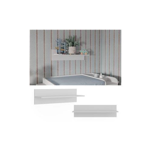 4066731450046 - Vitalispa - Wandregal Ajaton Weiß 70 x 20 cm 4066731450046 - Vitalispa - Wandregal Ajaton Weiß 70 x 20 cm