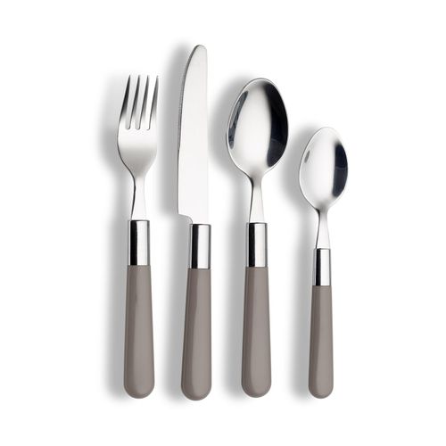 4260238063925 - Bistro Besteck-Set 16tlg - grau 4260238063925 - Bistro Besteck-Set 16tlg - grau