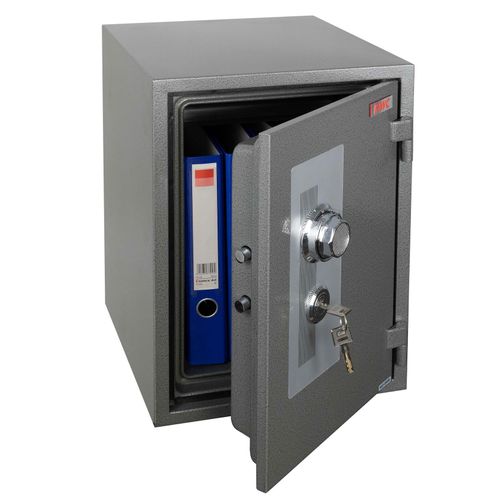 4057651603193 - Tresor MCW-L48 feuerfest (60min) Safe Geldschrank Doppelbolzenverriegelung 44kg Metall 52x36x39cm 20L ~ grau 4057651603193 - Tresor MCW-L48 feuerfest (60min) Safe Geldschrank Doppelbolzenverriegelung 44kg Metall 52x36x39cm 20L ~ grau