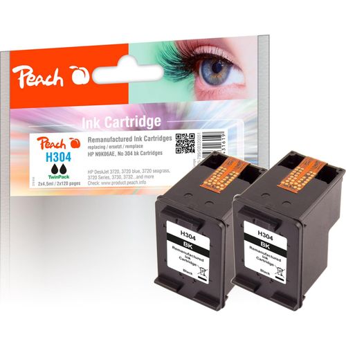 7640173431619 - HP 304 BK 2 Druckköpfe 2*bk ersetzt HP No 304 BK*2 N9K06AE*2 für zB HP DeskJet 3720 HP DeskJet Ink Advantage 3700 MFP HP DeskJet 3762 (wiederaufbereitet) 7640173431619 - HP 304 BK 2 Druckköpfe 2*bk ersetzt HP No 304 BK*2 N9K06AE*2 für zB HP DeskJet 3720 HP DeskJet Ink Advantage 3700 MFP HP DeskJet 3762 (wiederaufbereitet)