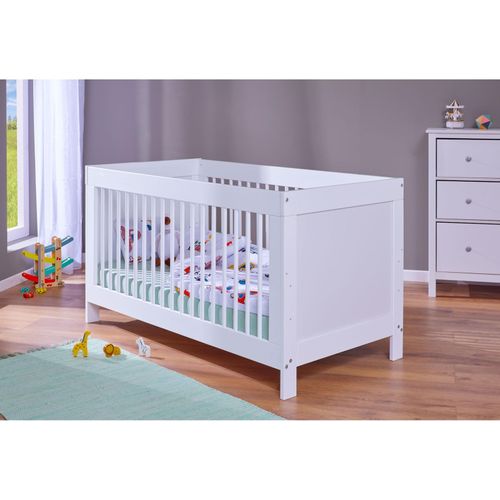 4010340929721 - Kinderbett Babybett Baila 70 x 140 cm - inkl Höhenverstellbarer Lattenrost 4010340929721 - Kinderbett Babybett Baila 70 x 140 cm - inkl Höhenverstellbarer Lattenrost