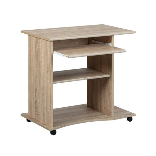 4010340193030 - Schreibtisch Pepe auf Rollen mit Tastaturauszug - Sonoma Eiche Nachbildung 4010340193030 - Schreibtisch Pepe auf Rollen mit Tastaturauszug - Sonoma Eiche Nachbildung