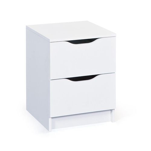 4010340194013 - Links - Kommode aus weiß lackiertem Laminat