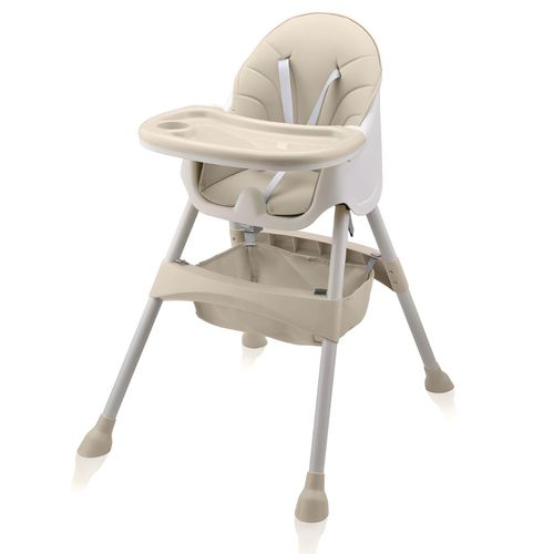 4260595752142 - Design 2in1 Kinderhochstuhl - Oscar in Beige - Baby Vivo 4260595752142 - Design 2in1 Kinderhochstuhl - Oscar in Beige - Baby Vivo