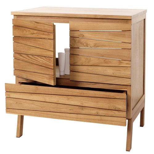 4057651873541 - Teak-Waschbeckenunterschrank MCW-M73 Waschtisch Schrank hochwertiges B-Grade-Teak (Kernholz 20-30 Jahre) 87x81x56cm 4057651873541 - Teak-Waschbeckenunterschrank MCW-M73 Waschtisch Schrank hochwertiges B-Grade-Teak (Kernholz 20-30 Jahre) 87x81x56cm