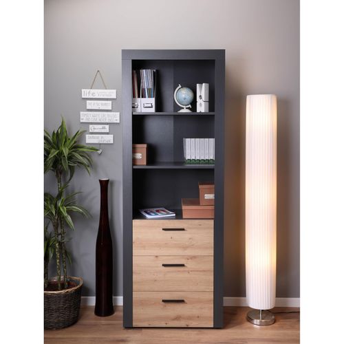 4010340173513 - Regal CORBETO BIBLIO (BHT 6860x190x4160 cm) BHT 6860x190x4160 cm grau Standregal Bücherregal Bücherregal Schuhregal 4010340173513 - Regal CORBETO BIBLIO (BHT 6860x190x4160 cm) BHT 6860x190x4160 cm grau Standregal Bücherregal Bücherregal Schuhregal