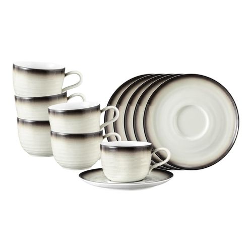 4262487295911 - Kaffeetassen mit Untertassen Terra 260 ml 6er Set