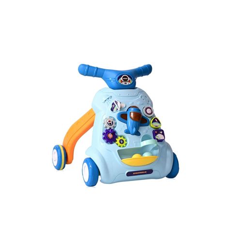 3800151908630 - Lauflernwagen Space Musik Licht zwei Bälle verschiedene Formen Zahnräder blau 3800151908630 - Lauflernwagen Space Musik Licht zwei Bälle verschiedene Formen Zahnräder blau