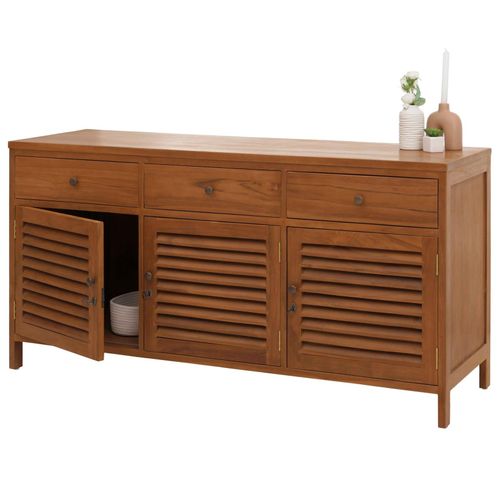 4057651851631 - Teak-Badezimmerkommode MCW-M90 Badschrank Waschtisch hochwertiges B-Grade-Teak (Kernholz 20-30 Jahre) 81x155x50cm 4057651851631 - Teak-Badezimmerkommode MCW-M90 Badschrank Waschtisch hochwertiges B-Grade-Teak (Kernholz 20-30 Jahre) 81x155x50cm
