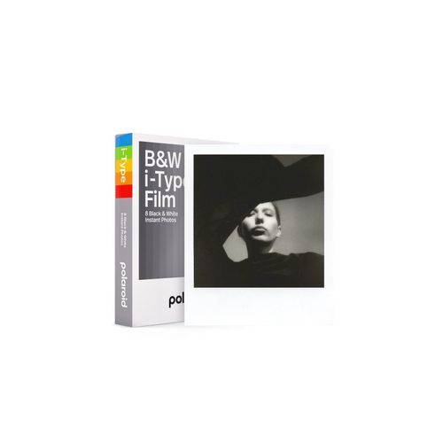 9120096770647 - i-Type B&W Film - Brillant - weiß - 88 x 107 mm 8 Blatt Fotopapier (006001)