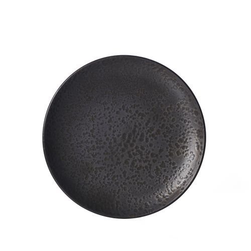 4006344271423 - Teller Kitwe aus Steingut in schwarz 20 cm 4006344271423 - Teller Kitwe aus Steingut in schwarz 20 cm