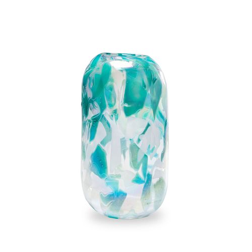 4025621617204 - KARE DESIGN Vase Rain DROP 34 cm (BHT 19x34x14 cm) BHT 19x34x14 cm Blumenvase Blumengefäß