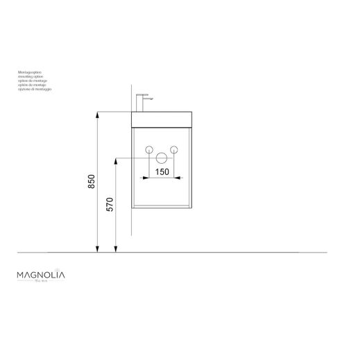 4251982674093 - Gäste WC Eckbadmöbel Delta Slimline Gästebad SoftClose weiß hochglanz