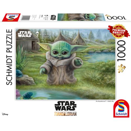 4001504599553 - Thomas Kinkade - Star Wars The Mandalorian - Grogu Das Kind Puzzle 1000 Teile 4001504599553 Schmidt 4001504599553 - Thomas Kinkade - Star Wars The Mandalorian - Grogu Das Kind Puzzle 1000 Teile 4001504599553 Schmidt