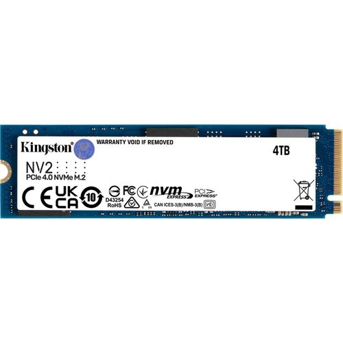 0740617329940 - KINGSTON interne SSD 4000G NV2 M2 2280 PCIe 40 NVMe SSD Festplatten eh13 Interne Festplatten