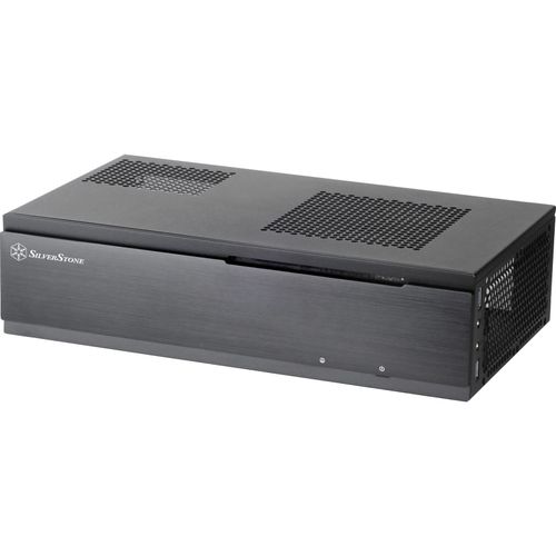 4710007221013 - SilverStone MILO ML06 - Gehäuse - Desktopmodell Slimline - Schwarz