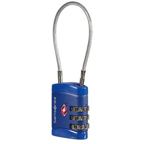 5414847953767 - GLOBAL TA CABLELOCK 3 DIAL TSA-midnight blue 5414847953767 - GLOBAL TA CABLELOCK 3 DIAL TSA-midnight blue