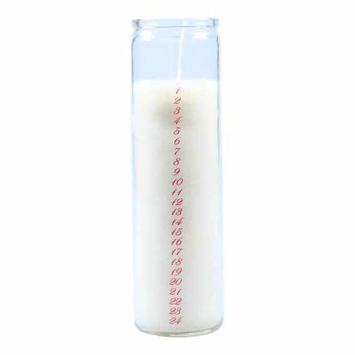 5706207728918 - Det Gamle Apotek Kalenderkerze im Glas 21 cm Ø 6 cm weiß 5706207728918 - Det Gamle Apotek Kalenderkerze im Glas 21 cm Ø 6 cm weiß