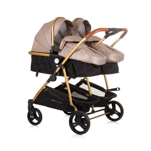 3800931056391 - Geschwisterkinderwagen Duo Smart klappbar umbaubar verstellbar Fußsack beige braun 3800931056391 - Geschwisterkinderwagen Duo Smart klappbar umbaubar verstellbar Fußsack beige braun