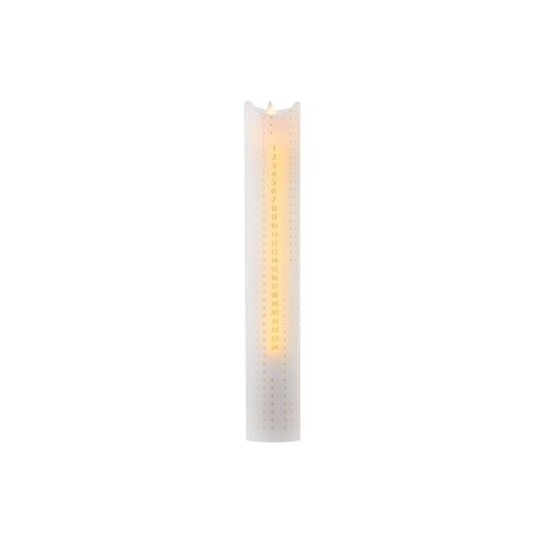 5707310240052 - Adventskerze »LED-Kerze Advent Calendar Weiss« 5707310240052 - Adventskerze »LED-Kerze Advent Calendar Weiss«