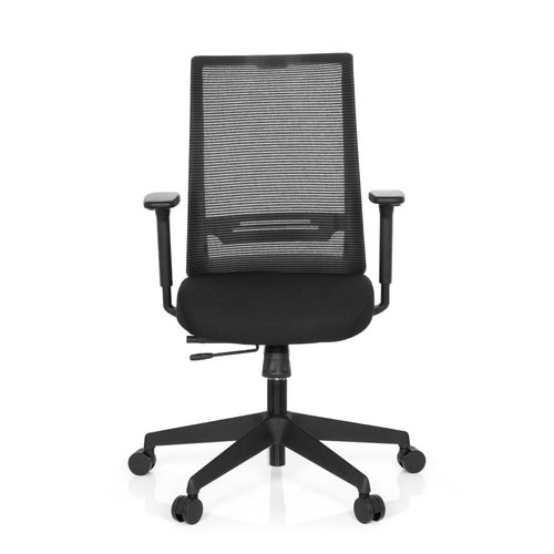 4251084659301 - Profi Bürostuhl CONISTON Stoff Netzstoff mit Armlehnen hjh OFFICE