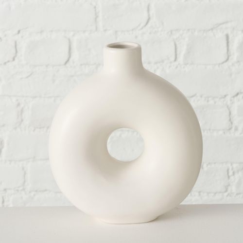 4066076072477 - Vase LANYO (BH 17x20 cm) BH 17x20 cm weiß Blumenvase Blumengefäß 4066076072477 - Vase LANYO (BH 17x20 cm) BH 17x20 cm weiß Blumenvase Blumengefäß