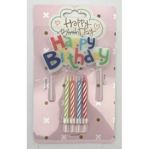 8717794123564 - Kerzen-Set HAPPY BIRTHDAY 8717794123564 - Kerzen-Set HAPPY BIRTHDAY