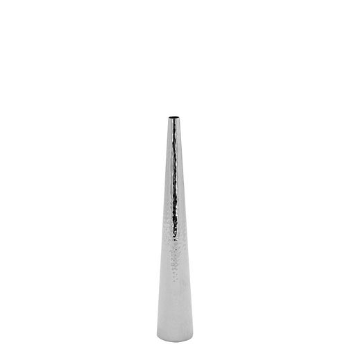 4042911570001 - Dekovase CUBA mit feiner Hammerschlagstruktur (1 St) Rosenvase Tischvase aus Edelstahl silberfarben silberfarben 4042911570001 - Dekovase CUBA mit feiner Hammerschlagstruktur (1 St) Rosenvase Tischvase aus Edelstahl silberfarben silberfarben