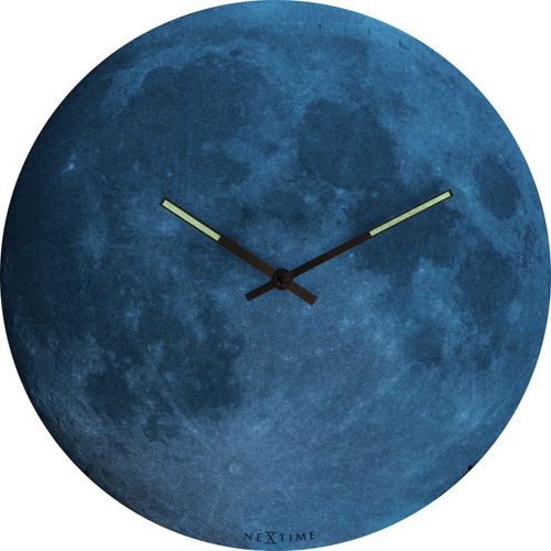 8717713017141 - Wanduhr NEXTIME BLUE MOON DOME 8717713017141 - Wanduhr NEXTIME BLUE MOON DOME