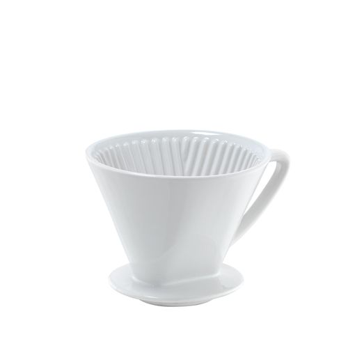 4017166104943 - cilio Kaffeefilter aus Keramik weiß Gr 4 4017166104943 - cilio Kaffeefilter aus Keramik weiß Gr 4