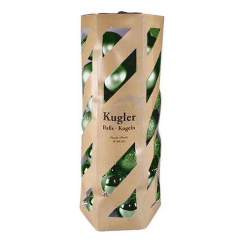 5715687004733 - Det Gamle Apotek Weihnachtskugeln Mix Box 40er Ø 7 cm grün 5715687004733 - Det Gamle Apotek Weihnachtskugeln Mix Box 40er Ø 7 cm grün