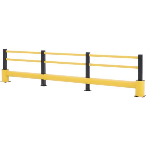 5407011840956 - Boplan Rammschutzgeländer FLEX IMPACT® Pfostenhöhe 1150 mm Gesamtbreite 5050 mm