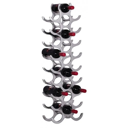 4251745764443 - Weinregal Flammen aus Aluminium 27 Flaschen 98x31x14cm Modernes Aussehen 4251745764443 - Weinregal Flammen aus Aluminium 27 Flaschen 98x31x14cm Modernes Aussehen