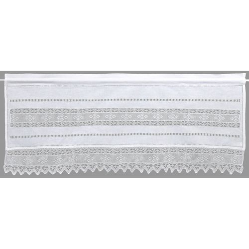 4250030810896 - HOSSNER - ART OF HOME DECO Querbehang »Birnhorn« (1 St) Häkelspitze - ECHTE Handarbeit 4250030810896 - HOSSNER - ART OF HOME DECO Querbehang »Birnhorn« (1 St) Häkelspitze - ECHTE Handarbeit