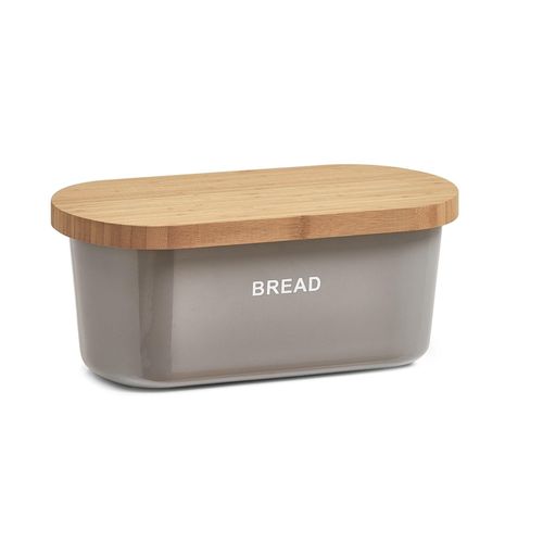 4255701929723 - neuetischkultur Brotkasten 36 x 20 x 145 cm Grau