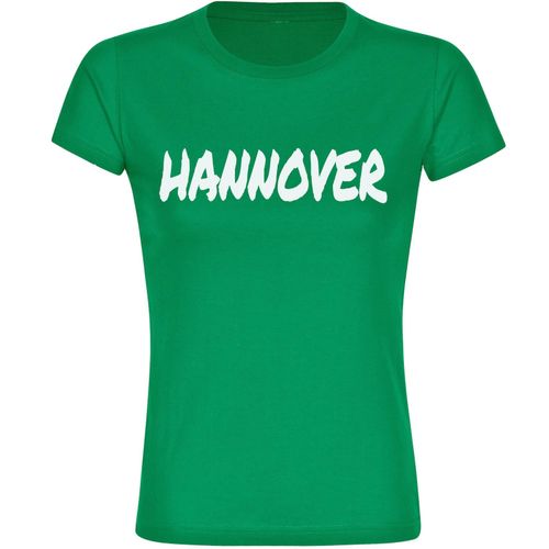 4068859517168 - multifanshop Damen T-Shirt - Hannover - Textmarker - Druck weiß - Frauen 4068859517168 - multifanshop Damen T-Shirt - Hannover - Textmarker - Druck weiß - Frauen