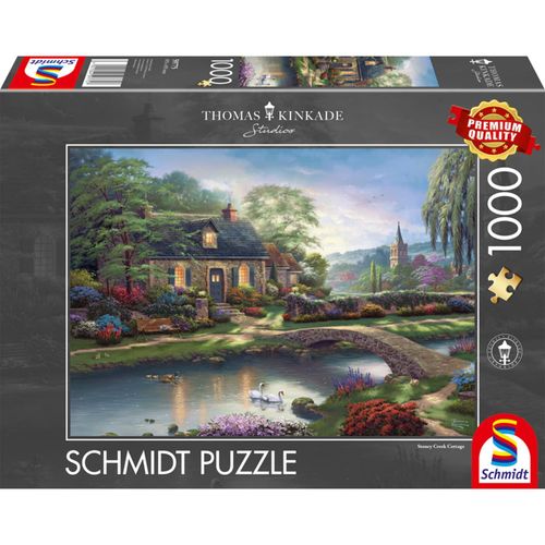 4001504597757 - Thomas Kinkade Studios Stoney Creek Cottage Puzzle 4001504597757 - Thomas Kinkade Studios Stoney Creek Cottage Puzzle