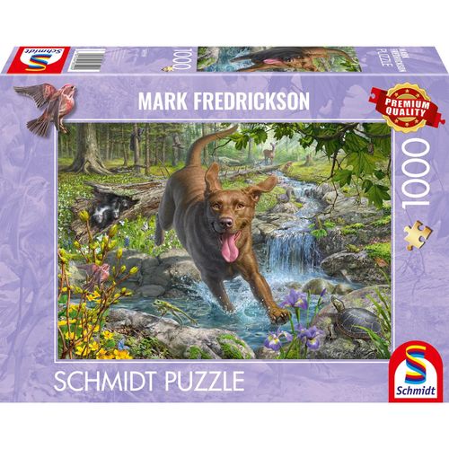 4001504585594 - Mark Fredrickson Hundeliebe - Frühlingsspaziergang mit Labrador Retriever Puzzle 4001504585594 - Mark Fredrickson Hundeliebe - Frühlingsspaziergang mit Labrador Retriever Puzzle