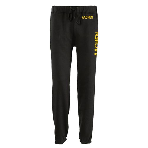 4068859549220 - multifanshop Jogginghose - Aachen - Bund & Seite - Druck gelb - Trainingshose 4068859549220 - multifanshop Jogginghose - Aachen - Bund & Seite - Druck gelb - Trainingshose