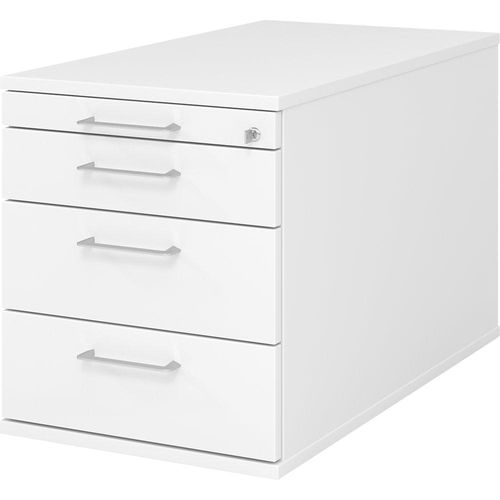 4032062185308 - eurokraft pro Rollcontainer 1 Utensilienschub 3 Materialschübe Tiefe 800 mm weiß 4032062185308 - eurokraft pro Rollcontainer 1 Utensilienschub 3 Materialschübe Tiefe 800 mm weiß