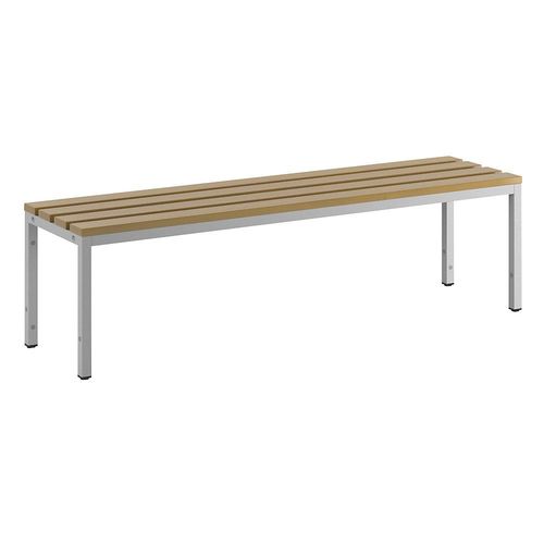 8697653676991 - eurokraft basic Garderobenbank Buche einseitig HxT 420 x 400 mm Länge 1500 mm 8697653676991 - eurokraft basic Garderobenbank Buche einseitig HxT 420 x 400 mm Länge 1500 mm