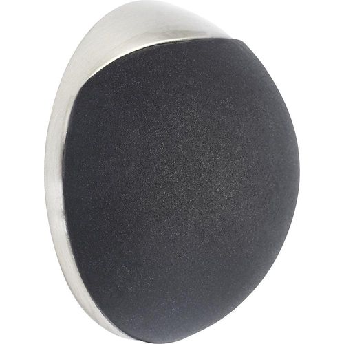 4001073299144 - Wandtürstopper SOG WALL Ø 38 mm VE 2 Stk 15 mm silber schwarz Wagner 4001073299144 - Wandtürstopper SOG WALL Ø 38 mm VE 2 Stk 15 mm silber schwarz Wagner