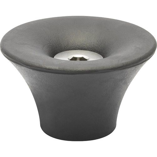 4001073348446 - Bodentürstopper Ø 50 mm VE 2 Stk Höhe 298 mm schwarz Wagner