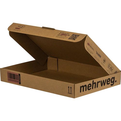 4270004310320 - terra Mehrweg-Maxibriefkarton für reuseme-System VE 50 Stk Innenmaße 345 x 242 x 45 mm braun ab 50 VE