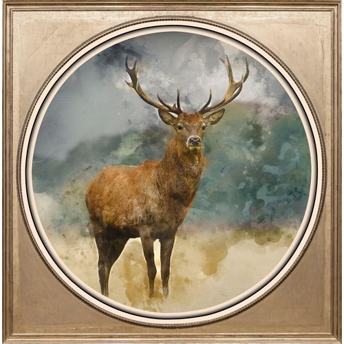 4049009111054 - Acrylglasbild »Hirsch« Kunst-Gemälde-Tiere-Hirsch-Hirsche-Hirschbilder-Wildtiere-Wald-Waldbilder Fine Art-Print in Galeriequalität